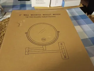 Specchio per trucco a parete 8 10x