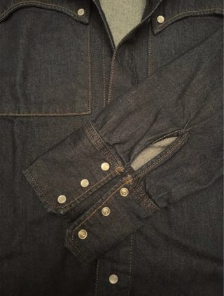 Camicia denim Amish uomo