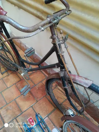 Bicicleta antigua Barillas años 60