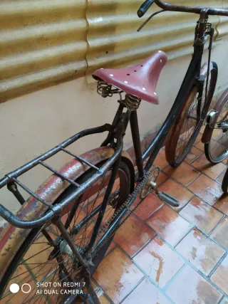 Bicicleta antigua Barillas años 60
