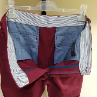 Pantalones chinos hombre rojos