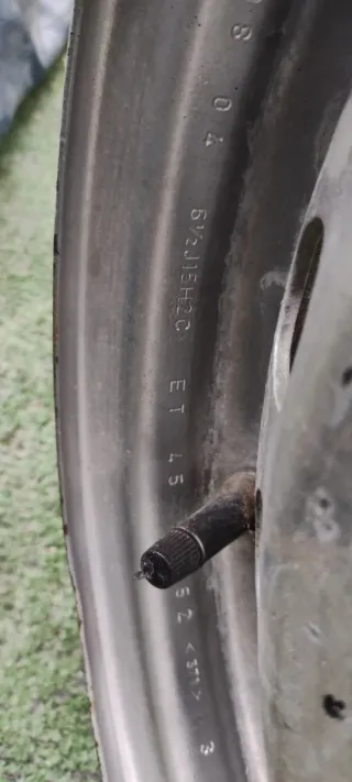 Llantas chapa 15" 4x100 Renault