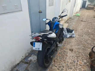 BMW F800R 2016 Azul y Blanca