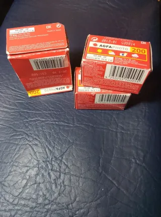 4 Agfa Vista plus 200 35mm 72+48exp