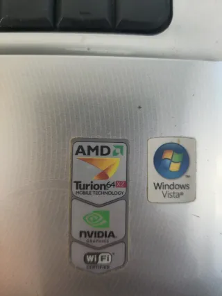 Portátil HP Widescreen Plata/Negro