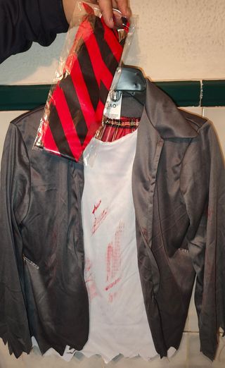 Disfraz Zombi Colegiala Niña Talla 5/7-8/10