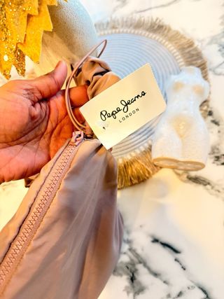 Bandoleras Pepe Jeans rosa y Verde Militar