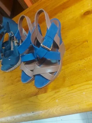 Sandalias Tommy Hilfiger Mujer Azul