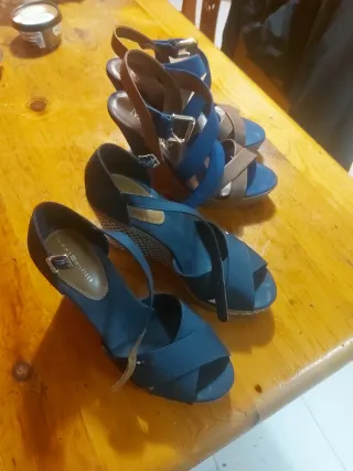 Sandalias Tommy Hilfiger Mujer Azul