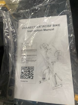 Bicicleta Estática VANNECT Plegable