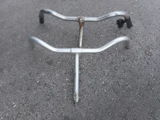 2 x Manillar Bicicleta Vintage Aluminio