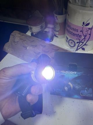 Linterna de buceo LED IPX8