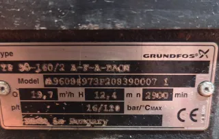 Bomba Grundfos TP 50-160/2