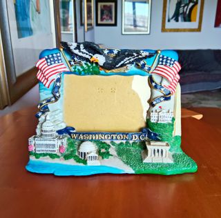 Cornice portafoto in rilievo Washington D.C. USA