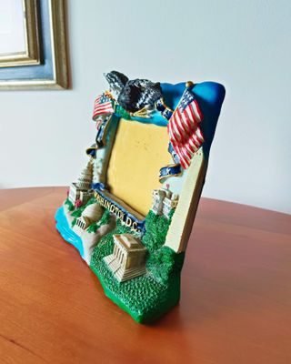 Cornice portafoto in rilievo Washington D.C. USA