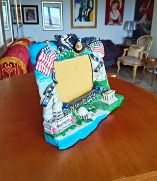 Cornice portafoto in rilievo Washington D.C. USA