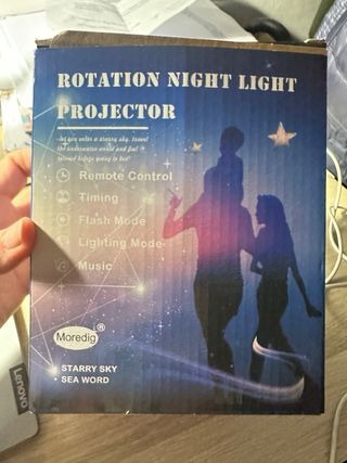 Proyector Moredig Estrellas Techo con Mando