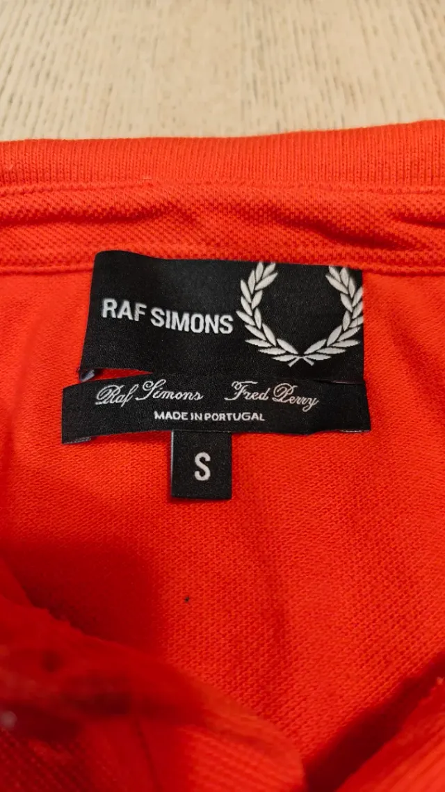 Pieza única: Polo Fred Perry x Raf Simons - S