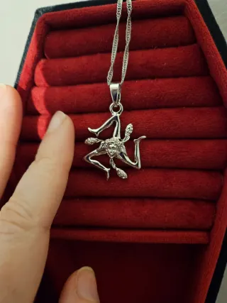 Collar Sicilia Trinacria