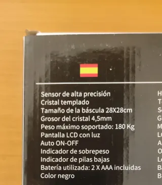 Báscula Digital Baño Euro Life