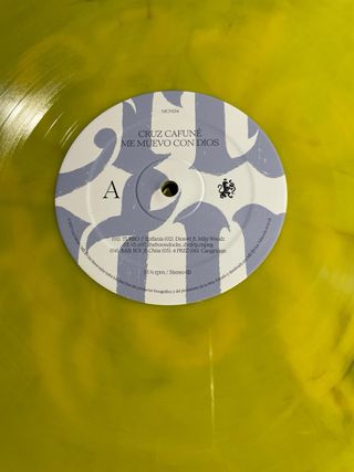 Vinilo Cruz Cafuné Me Muevo con Dios