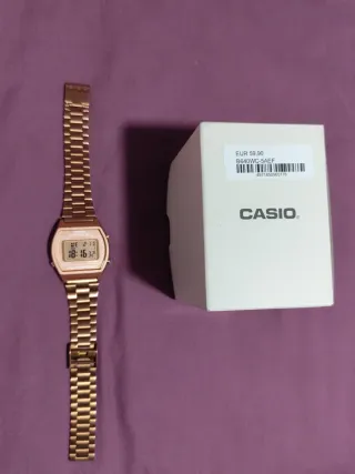 Reloj Casio Digital Rosa