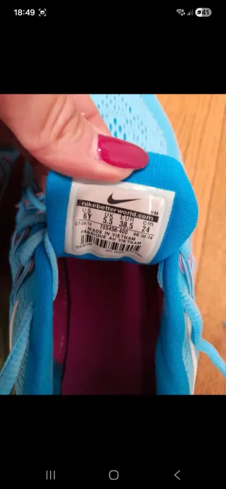 Nike Air Max Scarpe Blu e Rosa