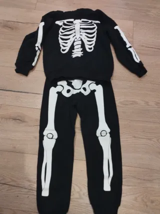 Disfraz esqueleto infantil