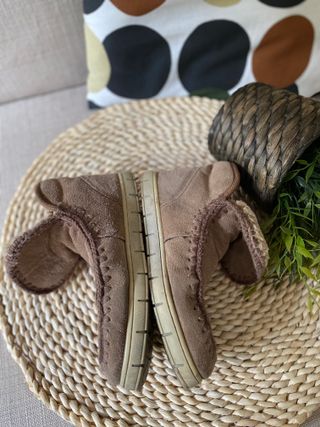 Botín marrón forrado talla 37/38