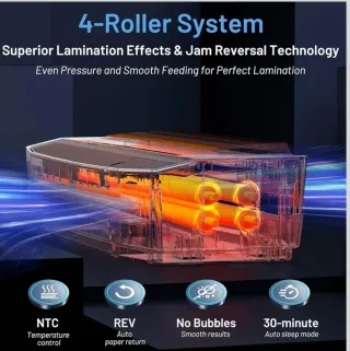 Plastificadora Buyuonger A3 80-250 micras A3/4/5/6