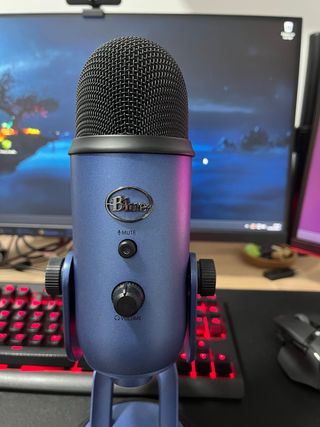 Micrófono Blue Yeti Azul