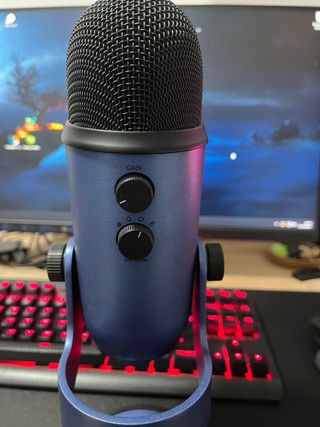 Micrófono Blue Yeti Azul