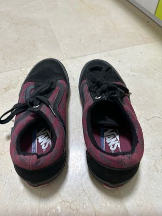 Zapatillas Vans Old Skool Pro Negras/Rojas