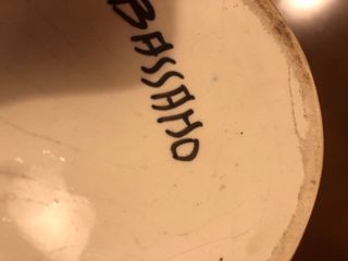 Brocca gallina decorativa in ceramica h 25