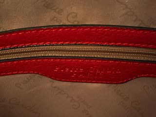 Bolso Pierre Cardin Rojo