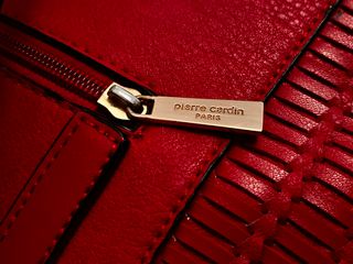 Bolso Pierre Cardin Rojo