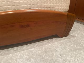 Estructura de cama de madera