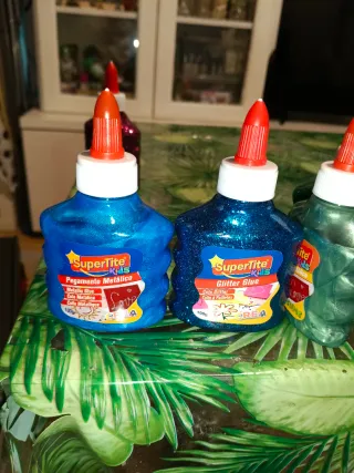 Pegamento Glitter SuperTite Kids