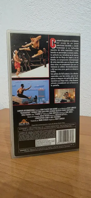 Van Damme:Contacto Sangriento  Libertad Para Morir