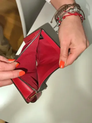 Cartera Coach de cuero