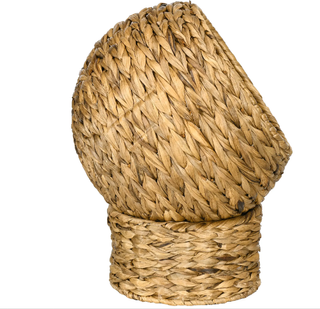 Cama Cueva Mimbre para Gatos PawHut