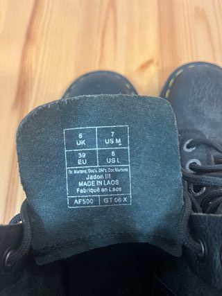 Botas Dr. Martens Jadon III Plataforma Negras