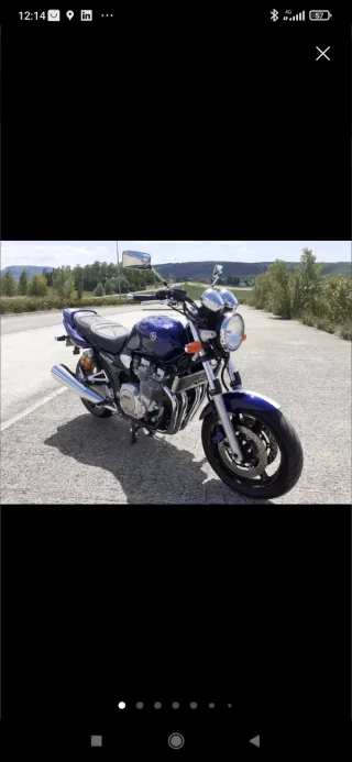 Yamaha XJR 1300cc 2008 Azul