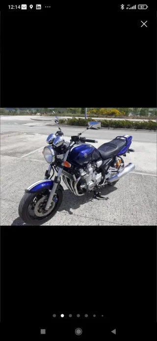Yamaha XJR 1300cc 2008 Azul