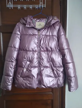 Plumífero rosa/morado Talla L