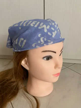 Foulard Dimensione Danza Blu e Bianco