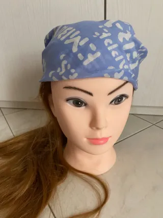 Foulard Dimensione Danza Blu e Bianco