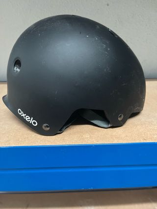 Casco Oxelo Negro Patinete Talla 55. -58 cm