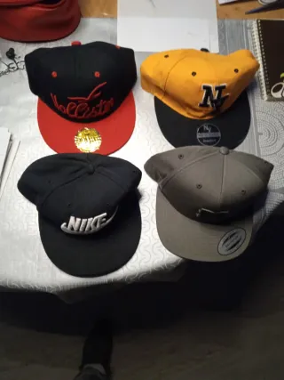 Lote Gorras Hollister, Nike, NY ,