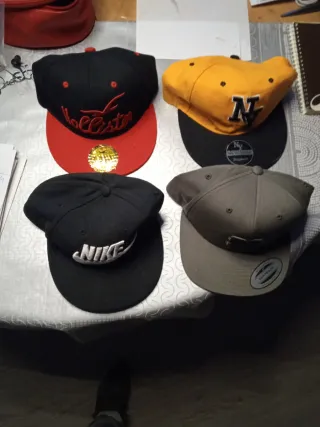 Lote Gorras Hollister, Nike, NY ,